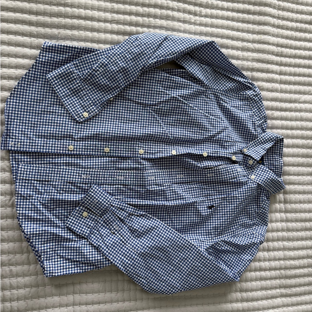 Ralph Lauren Blue Casual Button Down Shirt